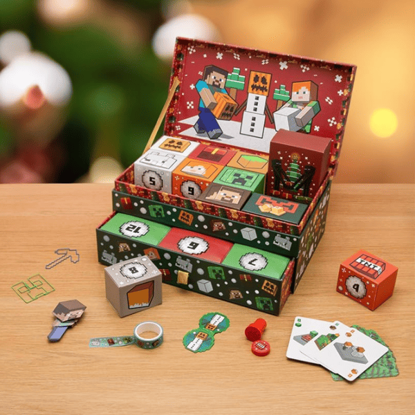 Календарь Paladone Keepsake Box PP15749MCF Minecraft / Разноцветный Красный photo 3