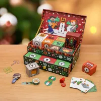 Calendar Paladone Keepsake Box PP15749MCF Minecraft / Multicolor Red photo 3