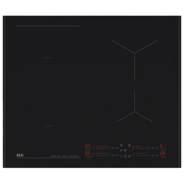 Plită încorporabilă cu inducție AEG NII64B30AZ Sticlă ceramică / Black photo 1
