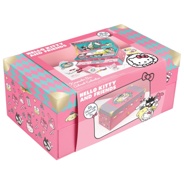 Календарь Paladone Keepsake Box Advent PP15340HKF Hello Kitty / Разноцветный Розовый photo 1