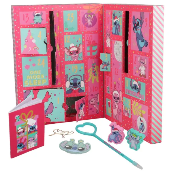 Календарь Paladone Stitch Stationery 24 Day PP13224LS Disney / Разноцветный Розовый photo 2