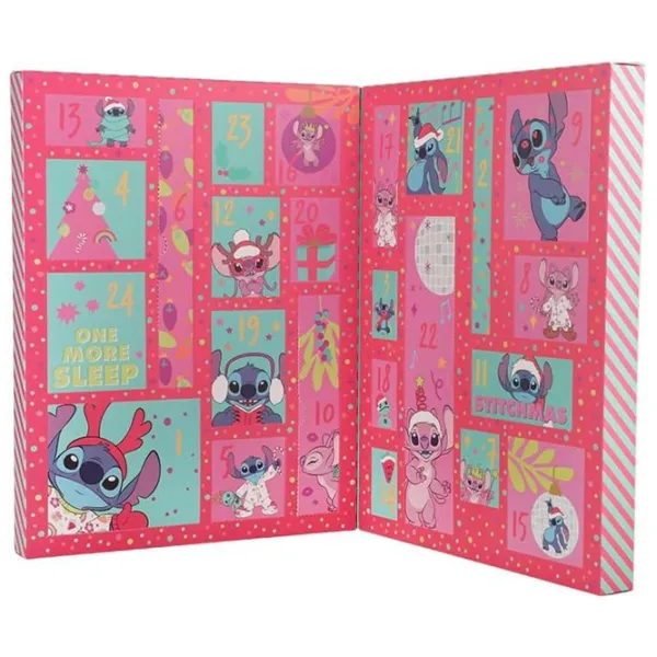 Календарь Paladone Stitch Stationery 24 Day PP13224LS Disney / Разноцветный Розовый photo 3