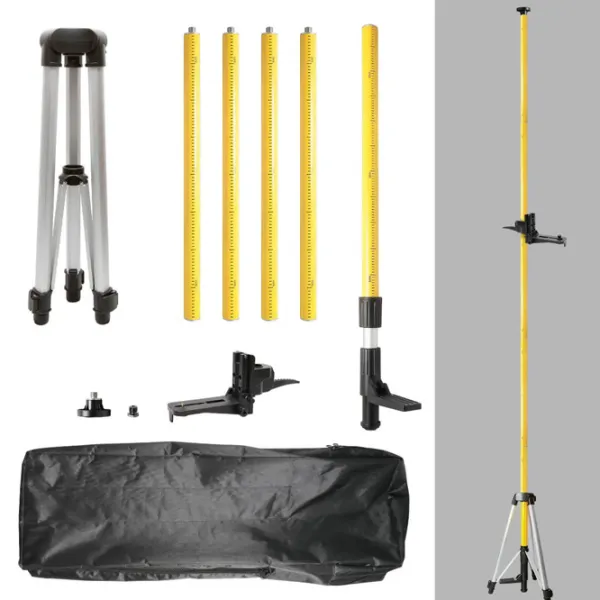 Ștativ nivelă laser Huepar LP36 Aluminiu / Yellow photo 3