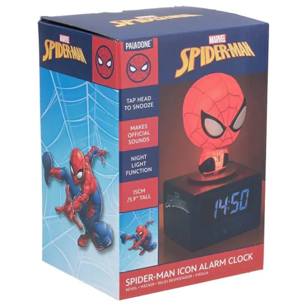 Будильник Paladone Marvel Spiderman Icon Настольный / Электронный photo 3