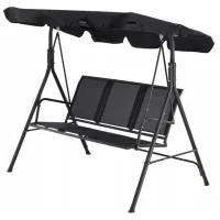 Leagăn de grădină GardenLine KRE3118 Black / 260 kg photo 3