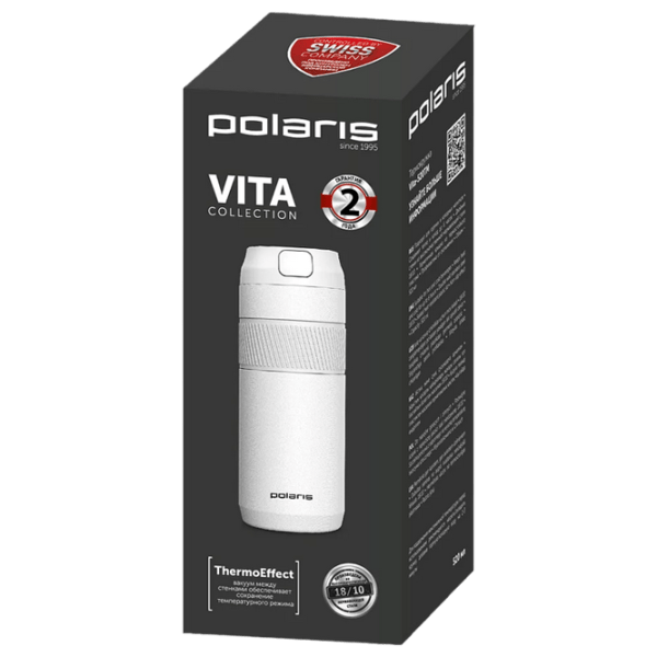 Cană termo Polaris Classic Vita-520TM White 0.52l photo 5