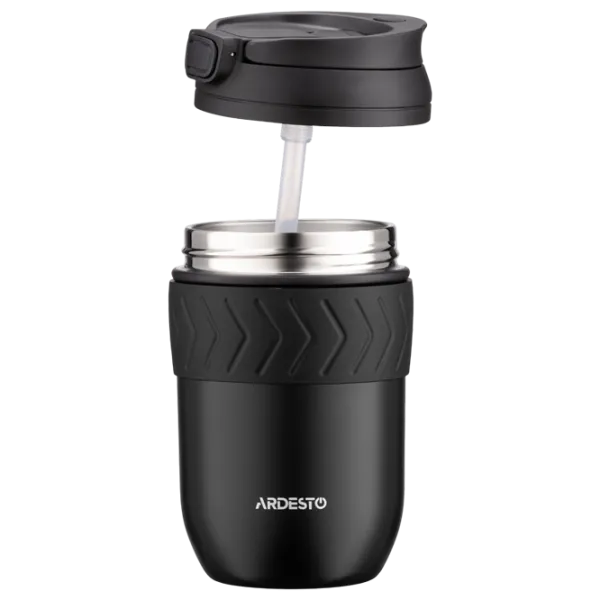 Cană termo Ardesto Classic Cosy Black 0.4l photo 4