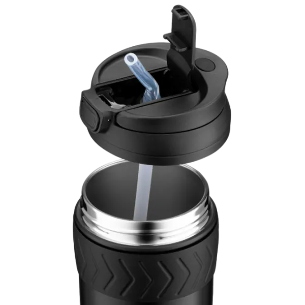 Cană termo Ardesto Classic Cosy Black 0.4l photo 5