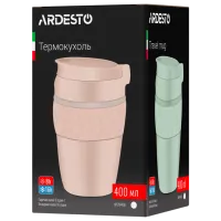 Термокружка Ardesto Classic Cosy Черный 0.4л photo 6