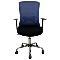 Офисное кресло AG SMART 215 Сетка/ Синий Черный photo 3