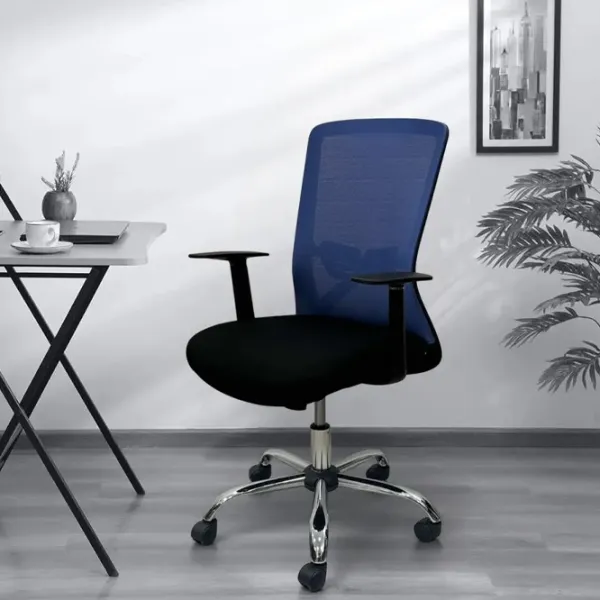 Офисное кресло AG SMART 215 Сетка/ Синий Черный photo 6