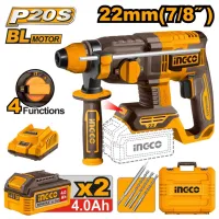 Ciocan rotopercutor INGCO CRHLI212282 / Yellow photo 2