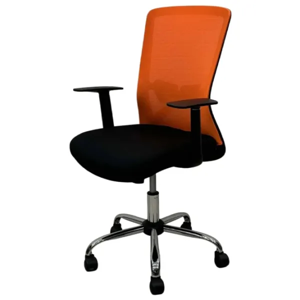 Офисное кресло AG SMART 215 Сетка/ Оранжевый Черный photo 1