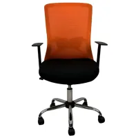 Офисное кресло AG SMART 215 Сетка/ Оранжевый Черный photo 3