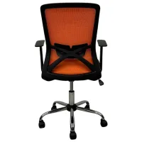 Офисное кресло AG SMART 215 Сетка/ Оранжевый Черный photo 4