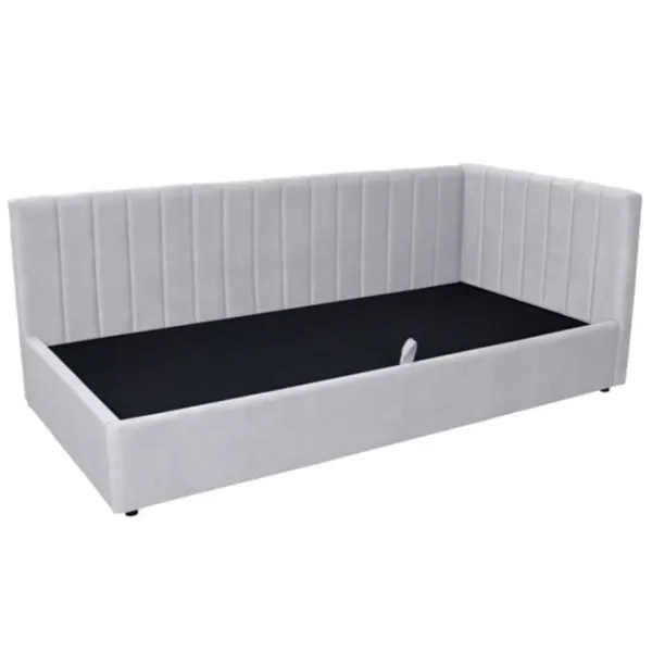 Pat Fabrik Home OLVIA 90 Right 90 x 200 cm / Masiv / Light Gray photo 1