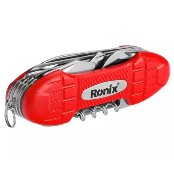 Multitool Ronix RH-1192 de buzunar / Oțel inoxidabil photo 2