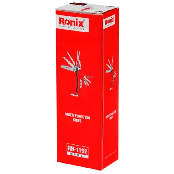 Multitool Ronix RH-1192 de buzunar / Oțel inoxidabil photo 5
