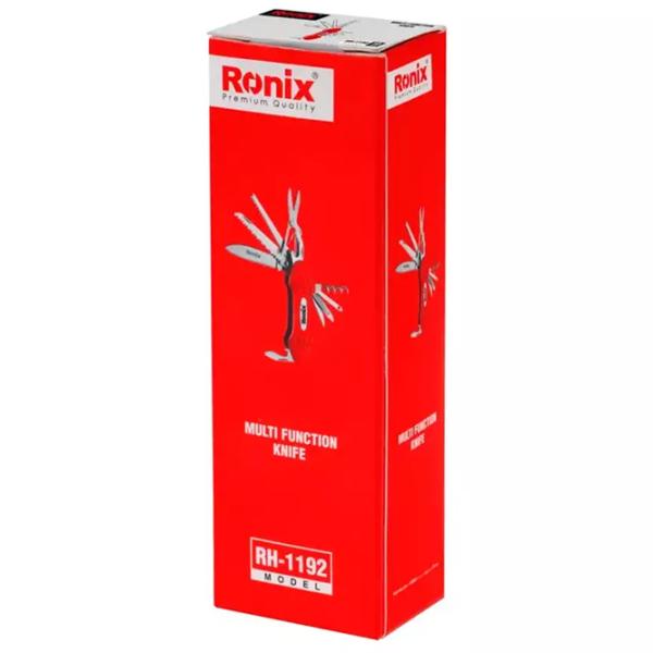 Multitool Ronix RH-1192 de buzunar / Oțel inoxidabil photo 5