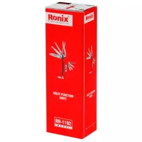 Мултитул Ronix RH-1192 карманный / нержавеющая сталь photo 5