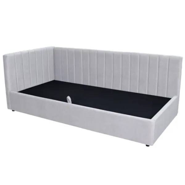 Pat Fabrik Home OLVIA 90 Left 90 x 200 cm / Masiv / Light Gray photo 1