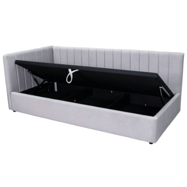 Pat Fabrik Home OLVIA 90 Left 90 x 200 cm / Masiv / Light Gray photo 2