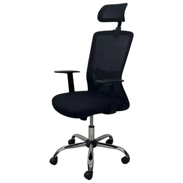 Офисное кресло AG SMART HB 215 Сетка/ Черный Серебристый photo 1