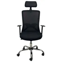 Офисное кресло AG SMART HB 215 Сетка/ Черный Серебристый photo 3