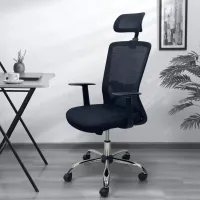 Офисное кресло AG SMART HB 215 Сетка/ Черный Серебристый photo 6