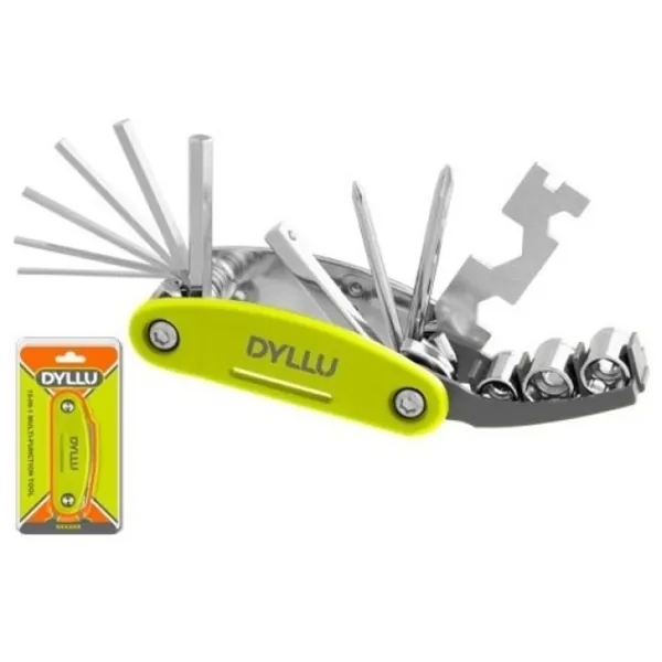 Multitool DYLLU DTHK4516 de buzunar / Oțel inoxidabil photo 1