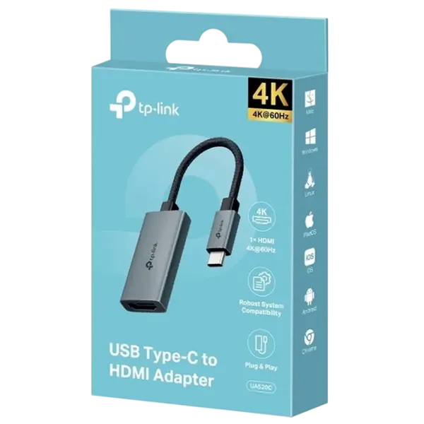 Адаптер TP-Link UA520C USB Type-C / Серый photo 2