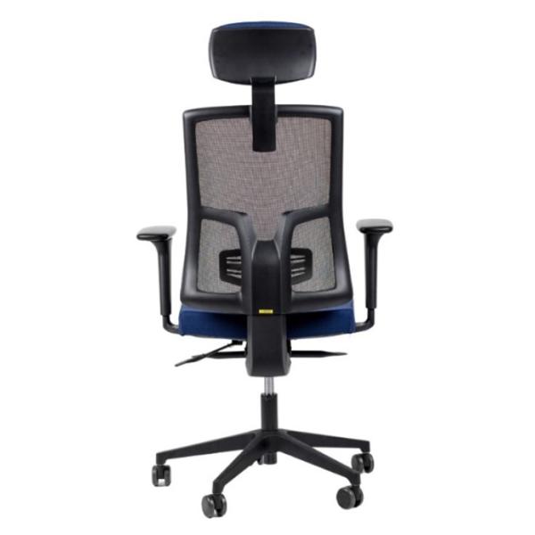 Fotoliu de birou Antares PURE PDH BN31 + AR12 Textil/ Blue Black photo 4