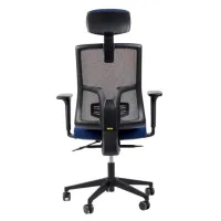 Fotoliu de birou Antares PURE PDH BN31 + AR12 Textil/ Blue Black photo 4