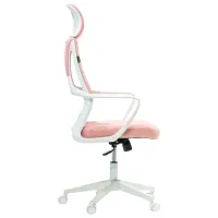 Офисное кресло AG Rose 067-W-H Сетка/ Розовый White photo 3