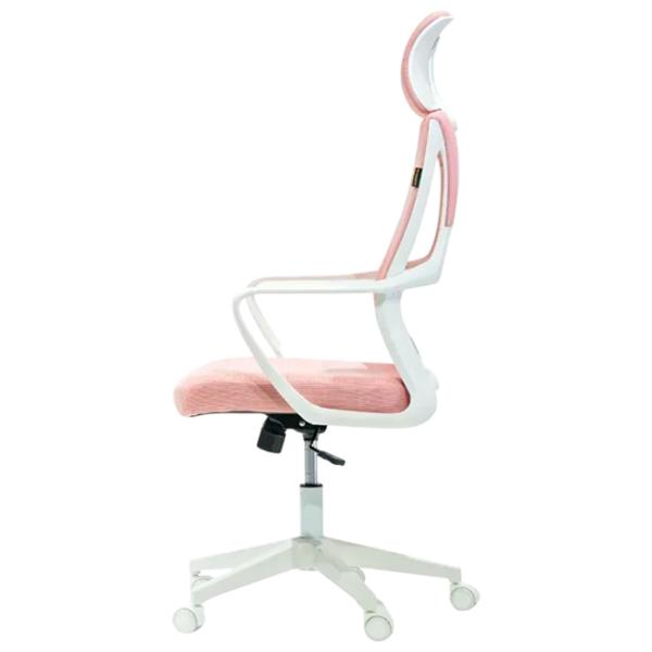 Fotoliu de birou AG Rose 067-W-H Plasă/ Pink White photo 4