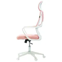Офисное кресло AG Rose 067-W-H Сетка/ Розовый White photo 4