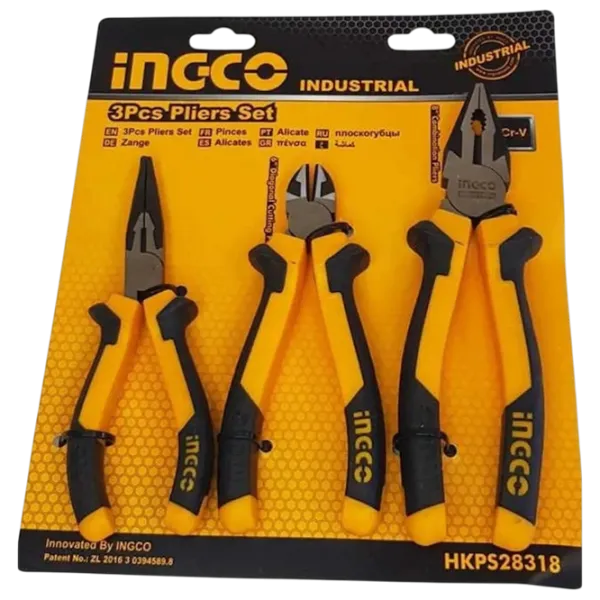 Набор клещей INGCO HRPS28318 200 мм photo 2