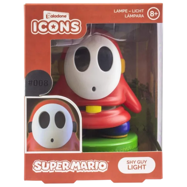 Светодиодная лампа Paladone Shy Guy Icon Light Красный photo 5