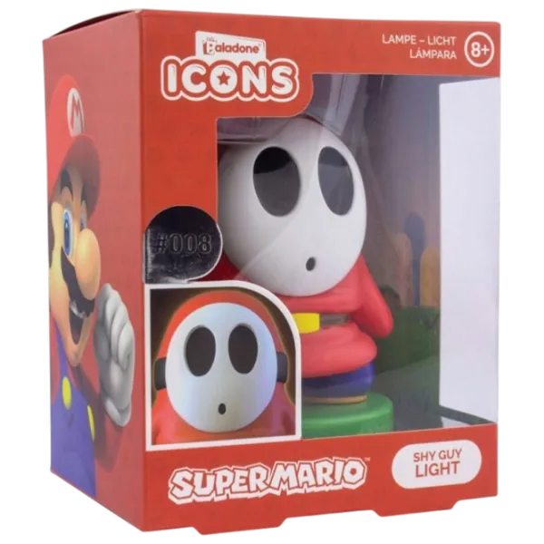 Светодиодная лампа Paladone Shy Guy Icon Light Красный photo 6