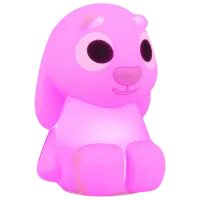 Lampă LED Paladone Floppy SquishyGlo Pink photo 4