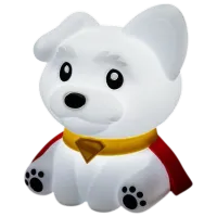 Светодиодная лампа Paladone Superman Krypto Белый photo 3