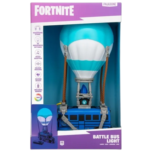 Светодиодная лампа Paladone Fortnite Battle Bus Diorama Синий photo 7