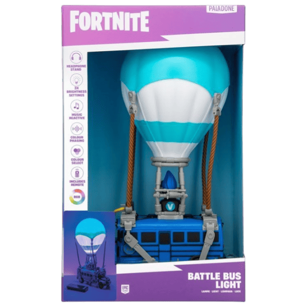 Светодиодная лампа Paladone Fortnite Battle Bus Diorama Синий photo 7