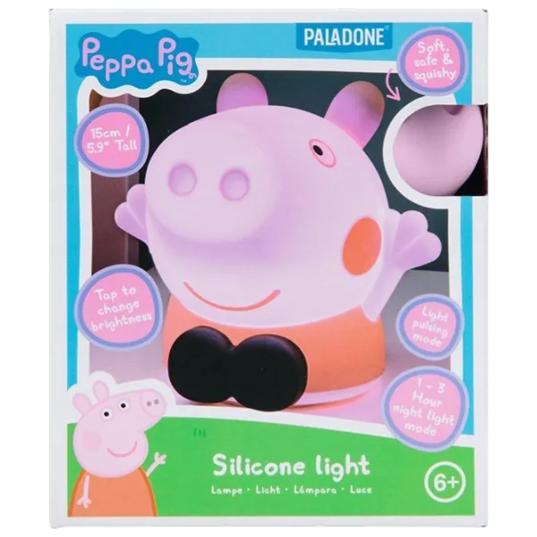 Светодиодная лампа Paladone Peppa Pig Silicone Light Розовый photo 3