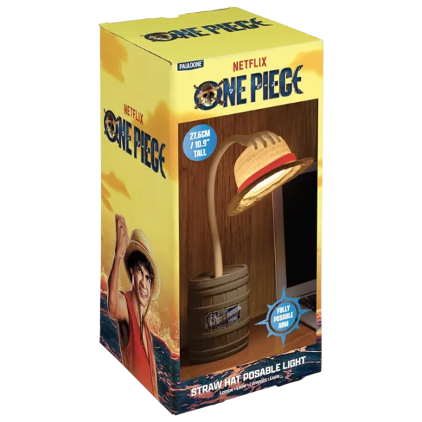Настольная лампа Paladone One Piece Straw Hat Posable Коричневый photo 2