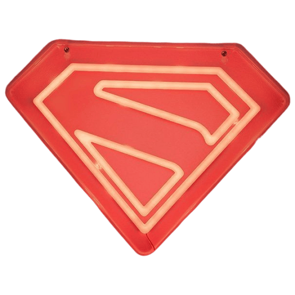 Lampă LED Paladone Superman Wall Mountable LED Neon Light White photo 4