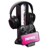Lampă de masă Paladone Fortnite Desk Headphone Stand Black photo 4