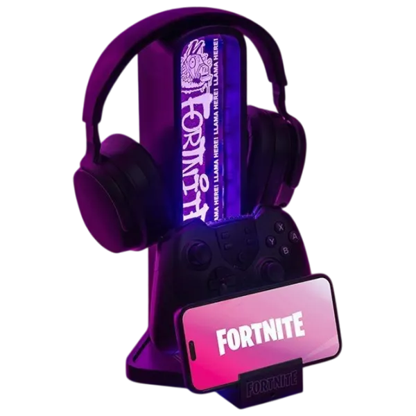 Настольная лампа Paladone Fortnite Desk Headphone Stand Черный photo 7