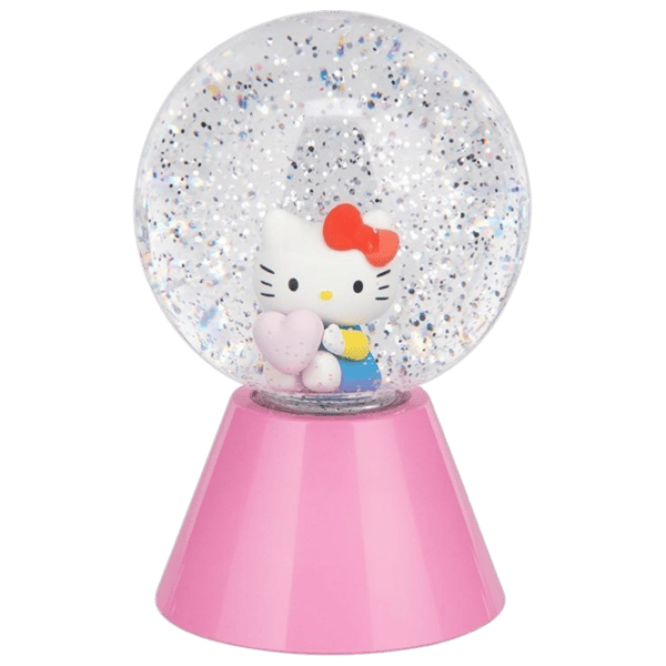 Светодиодная лампа Paladone Hello Kitty LED Glitter Ball Розовый photo 1