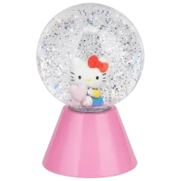 Светодиодная лампа Paladone Hello Kitty LED Glitter Ball Розовый